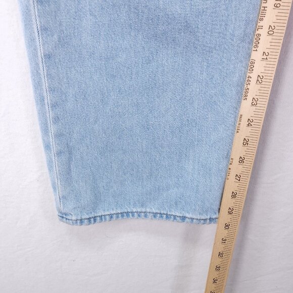 Levi's Premium Jeans Baggy High Loose Women 28x30 Denim Light Wash - Picture 5 of 13